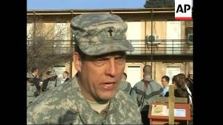 US soldiers celebrating Easter in Kabul
