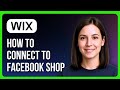 How to Connect Wix to Facebook Shop