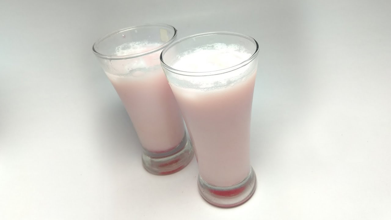 Rooh Afza Milkshake/Quick Rooh Afza Milkshake/Instant Drink for Summer