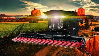 fs 18 || corn harvesting with harvester night work & sell corn in farming simulator 18 game play || Resimi