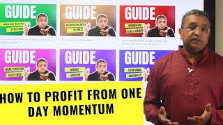 How to make money using one day momentum