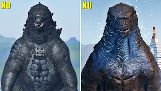 Kaiju Universe vs Kaiju Online Godzilla 2019 Comparison