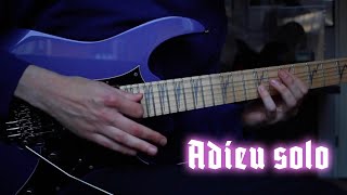 Rammstein - Adieu - Original Guitar Solo by Robert Uludag/Commander Fordo