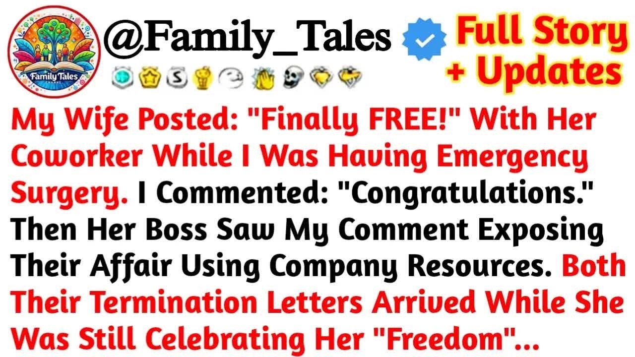 My Wife Posted ＂Finally FREE!＂ With Her Coworker While I Was Having Emergency Surgery Reddit Sto