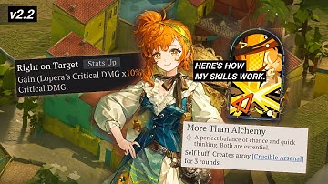 How does Lopera CDMG buff & Array Work? | In-depth Lopera Guide (v2.2)