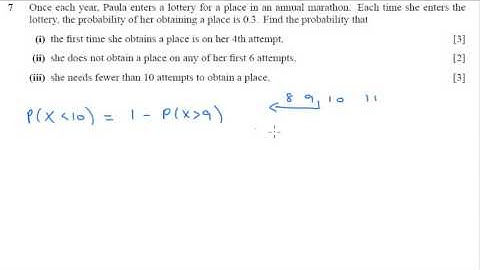 OCR S1 June 2008 q7iii