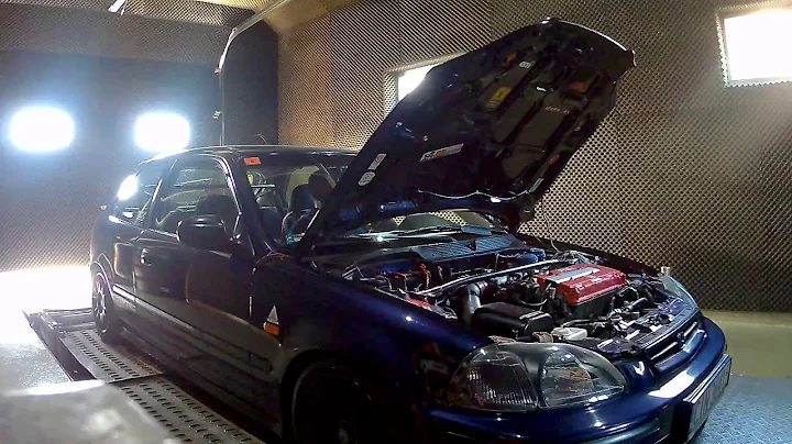 Honda Civic B20 VTEC Dyno