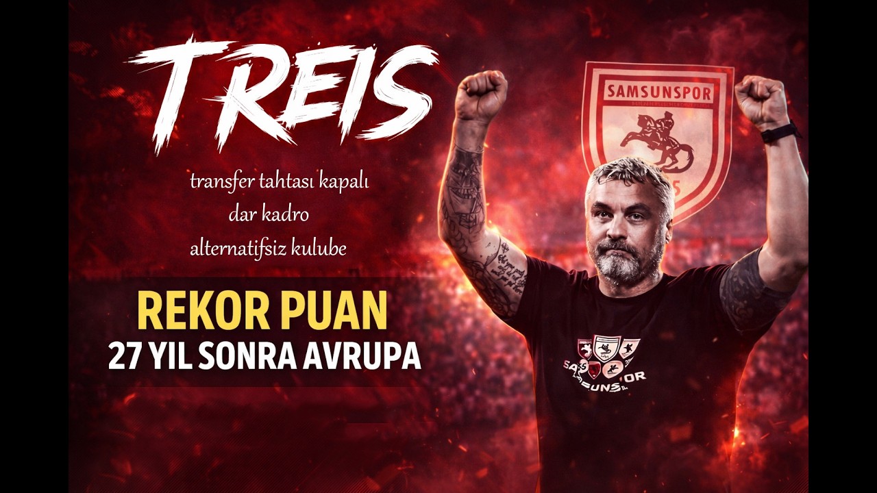 Samsunspor Tarihinin En Başarılı Hocasına Veda Etti : Thomas Reis