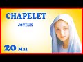 CHAPELET 🙏 Lundi 20 Mai - Mystères Joyeux