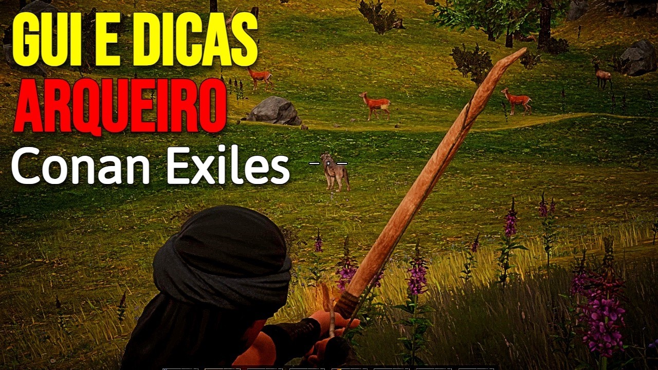 CONAN EXILES AGE OF HEROES: COMO UPAR RÁPIDO com GUIA e DICAS (2025) | Gameplay Pt Br Game Survival