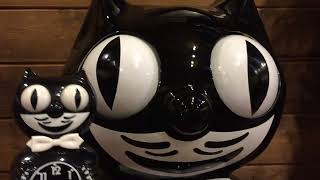 WORLD'S LARGEST KIT CAT KLOCK at Champ's Clock Shop BIG CHAMP