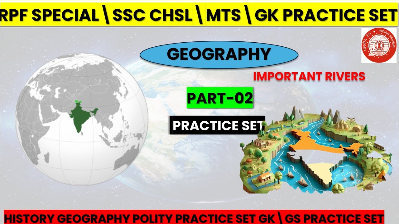 Geography Best MCQs for SSC CGL/CHSL/CPO Exam 2024 | GK GS By Vishal ...