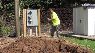 This is the very first step in developing a site for a brand new manufactured home
