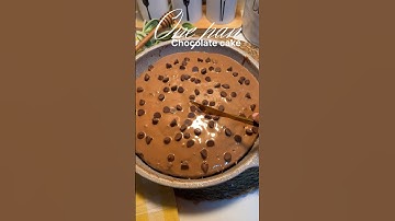Easy and quick one pan chocolate cake 🍰 #chcocolatecake #trendingshorts
