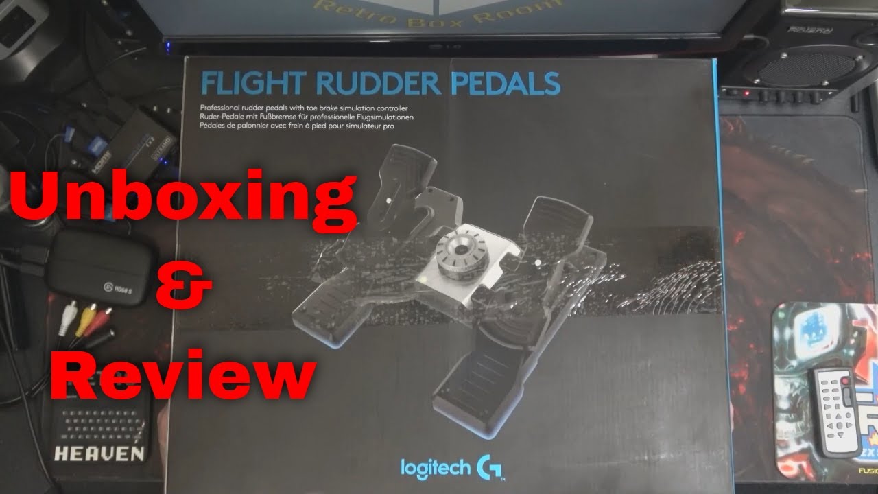 Logitech G Flight Simulator Rudder Pedals