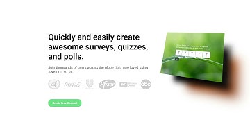Quickly and easily create awesome surveys, quizzes, and polls.