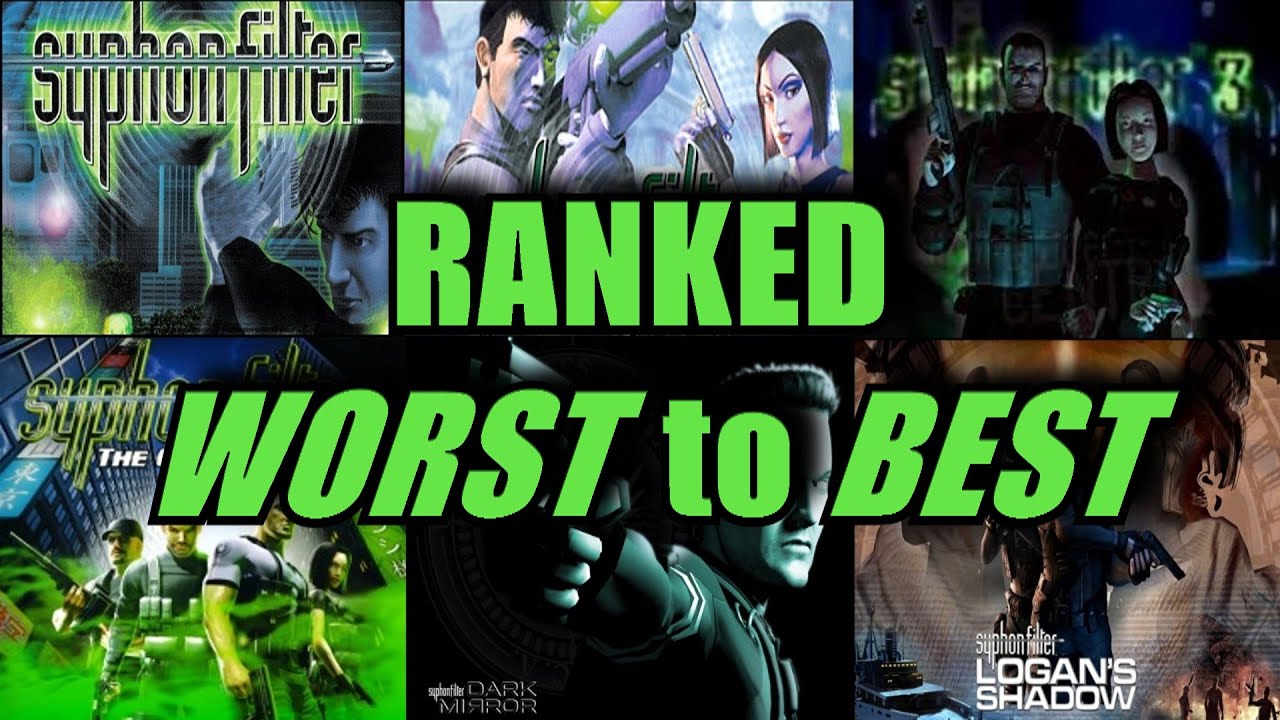 Every Syphon Filter Game, Ranked