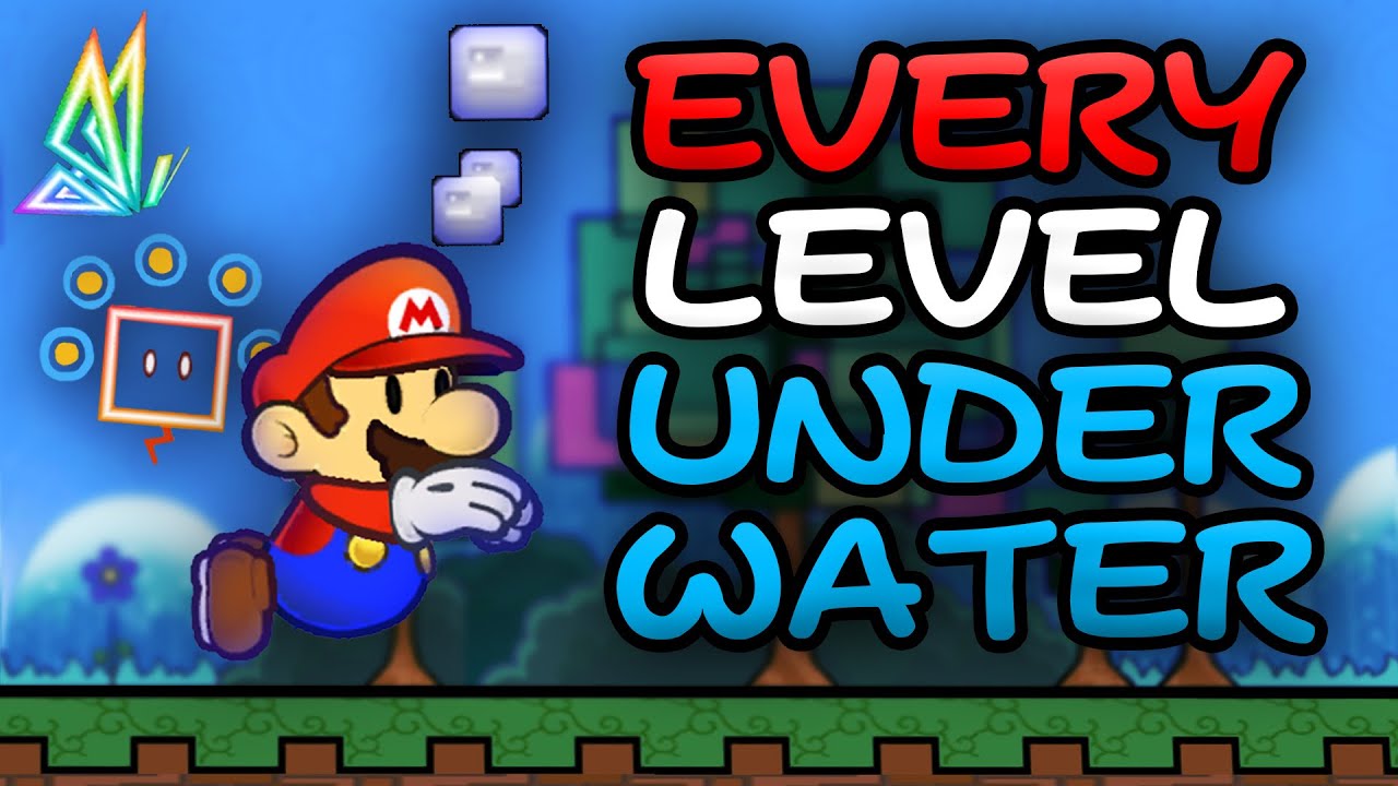 What if Super Paper Mario Had Too Much Water?