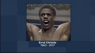 Former British boxer Errol Christie dies