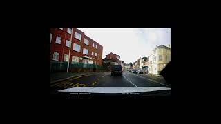 Folkestone Taxi Cab Overtaking And Cutting Up An L Driver Having A Leason Crazy !!!!!!!