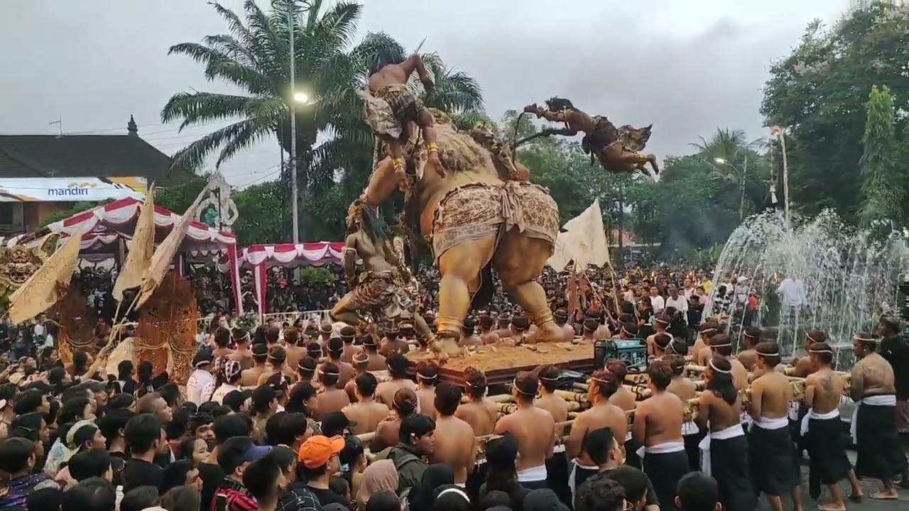 parade ogoh-ogoh dari ST. CANTI GRAHA di caturmuka || kesanga fest 2024