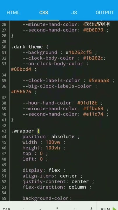 Analogue watch | HTML| CSS | Javascript - YouTube