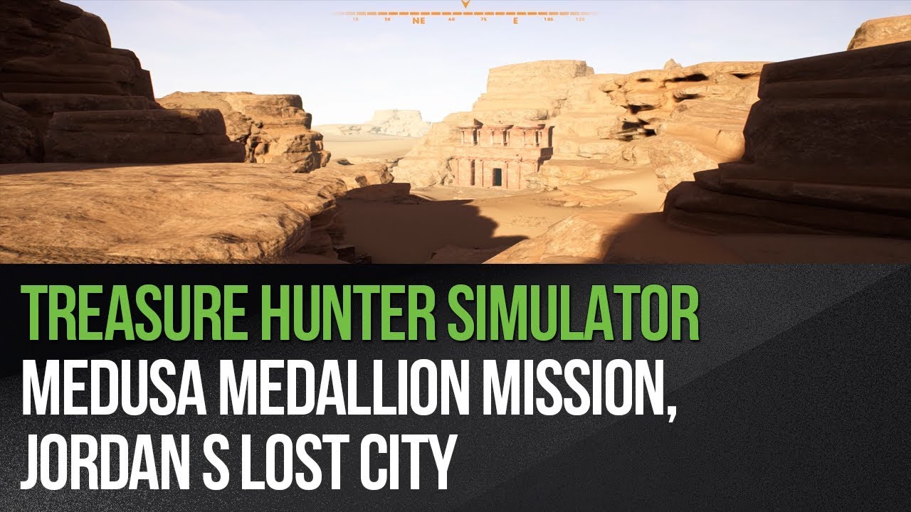 Treasure Hunter Simulator Medusa Medallion Mission, Jordan's Lost