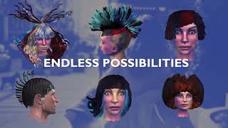 DIGITAL HAIR SIMULATOR - OFFICIAL TRAILER screenshot 3