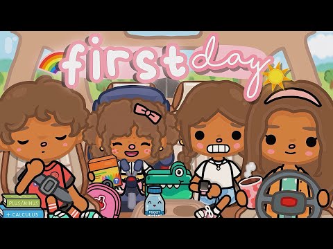 FIRST DAY OF SCHOOL 🎒 Toca Boca Roleplay