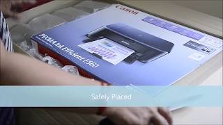 Canon PIXMA E560 Unboxing