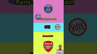 PSG ou Arsenal ? Les fans ont déjà choisi le futur champion ! ⚽🔥