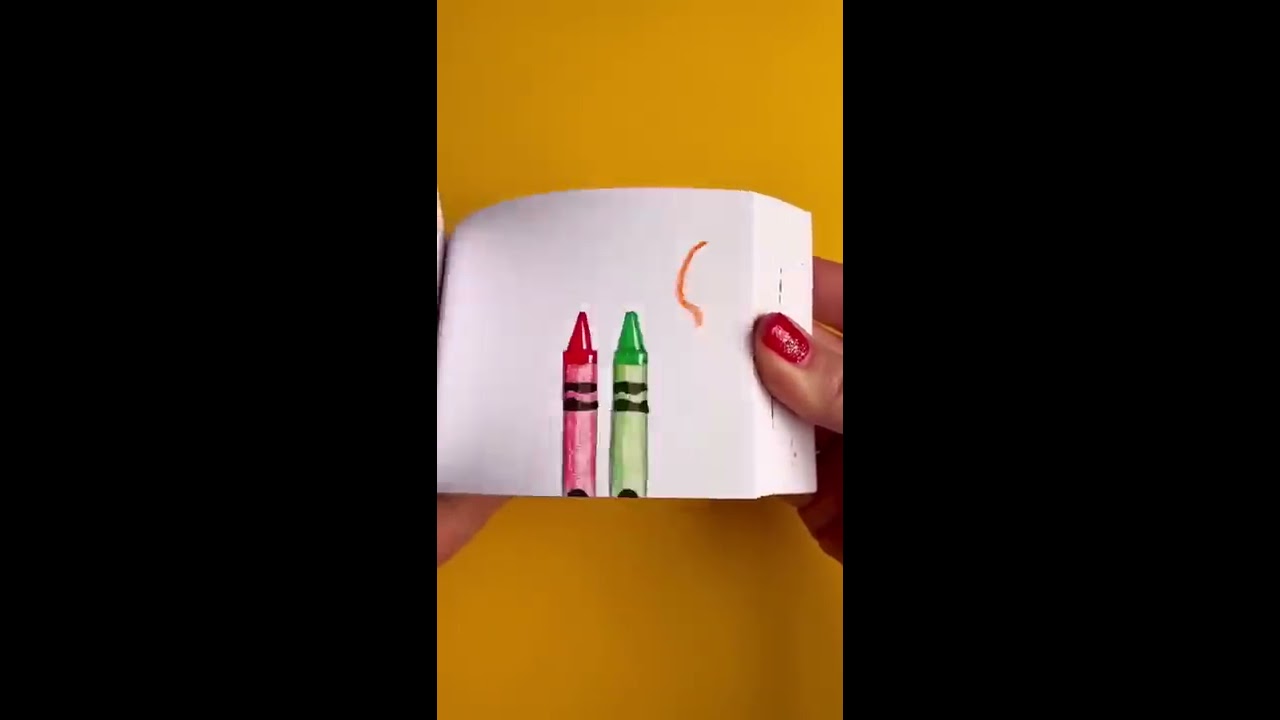 I Drew The Crayons With Crayola Markers And Colored Pencils Flipbook Art Satisfying