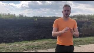 Grass Burning in Russa