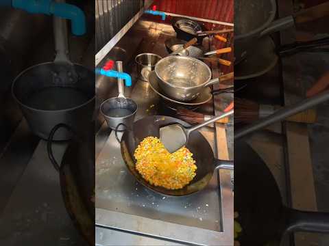 របៀបធ្វើ ពោតលីងភីហ្សា #popcorn #pizza #asianfood #cambodianfoodtour #fyp