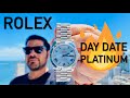 My New Rolex DayDate Platinum! - Ultimate Rolex Presidential??