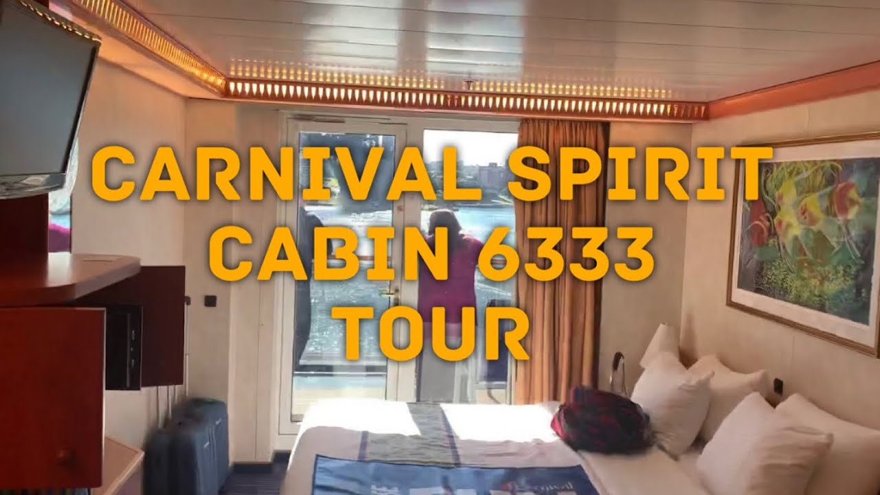 carnival spirit balcony room tour
