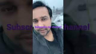 Snow Fall Amur Oblast Russia