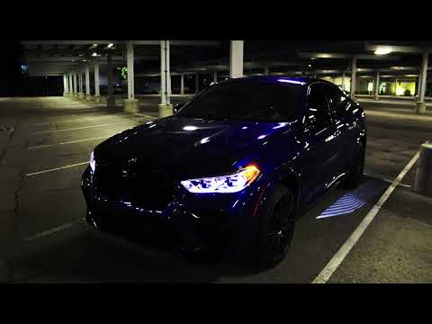 BMW X6 M Competition Night Drive (4k POV)