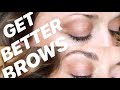 DEMO: How I fake fluffy brows | real life+curly girl