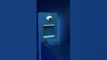 CANNIBALS CUBE|| Animated loop || #blender #animation #monster #loop #viral #3d