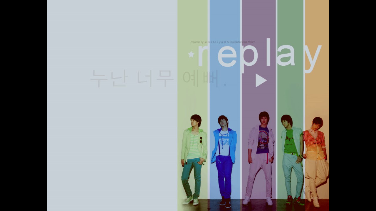 SHINee - Replay [Instrumental]