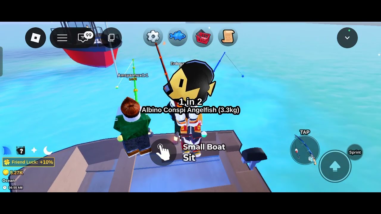 Aku main fist it lagi misi mendapatkan ikan jerung atau megalodon part 2