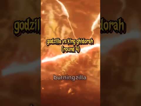 Godzilla vs king ghidorah | #shorts #youtubeshorts #godzilla