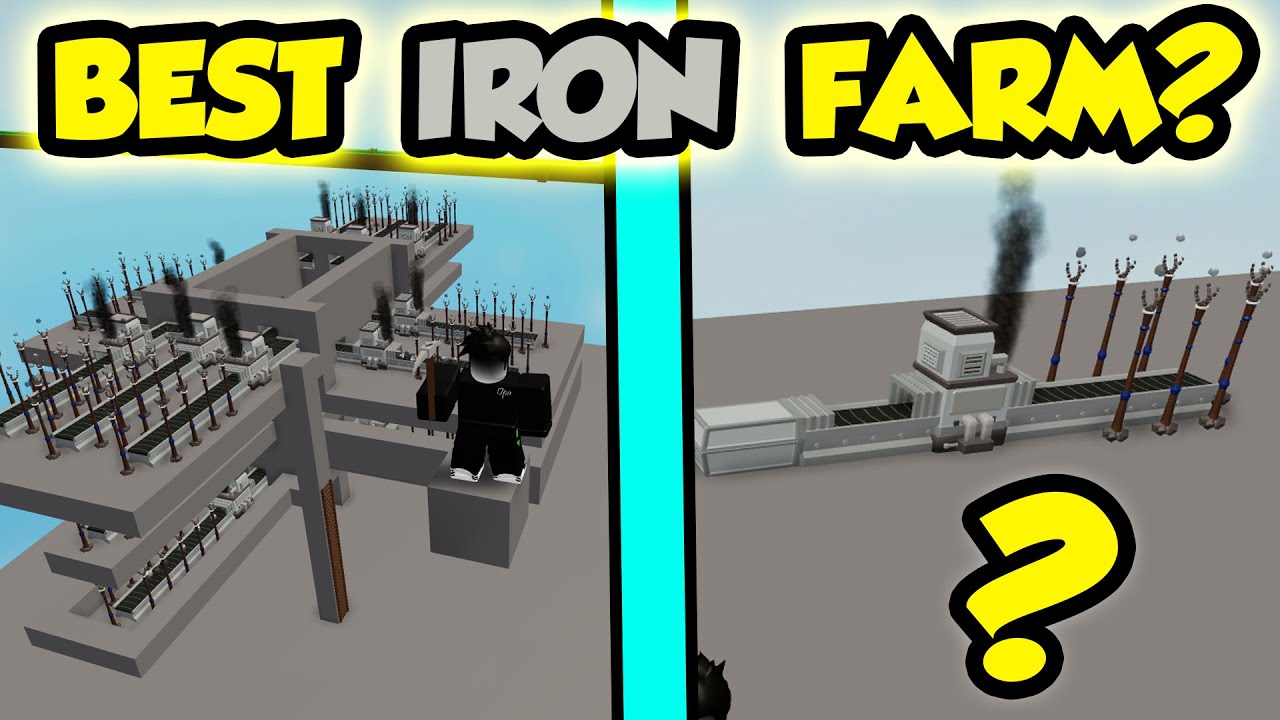Building The Best Possible Iron Farm In Skyblock My Opinion