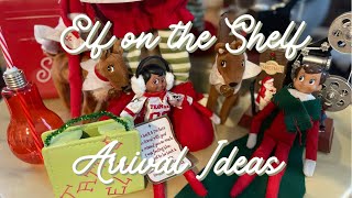 Elf on the Shelf | Elf on the Shelf Ideas | Elf on the Shelf Arrival Ideas