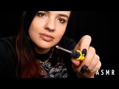 Ich repariere dich - Du bist ein Tablet! | Lichttrigger Facetouching Gesichtsreinigung ASMR Deutsch