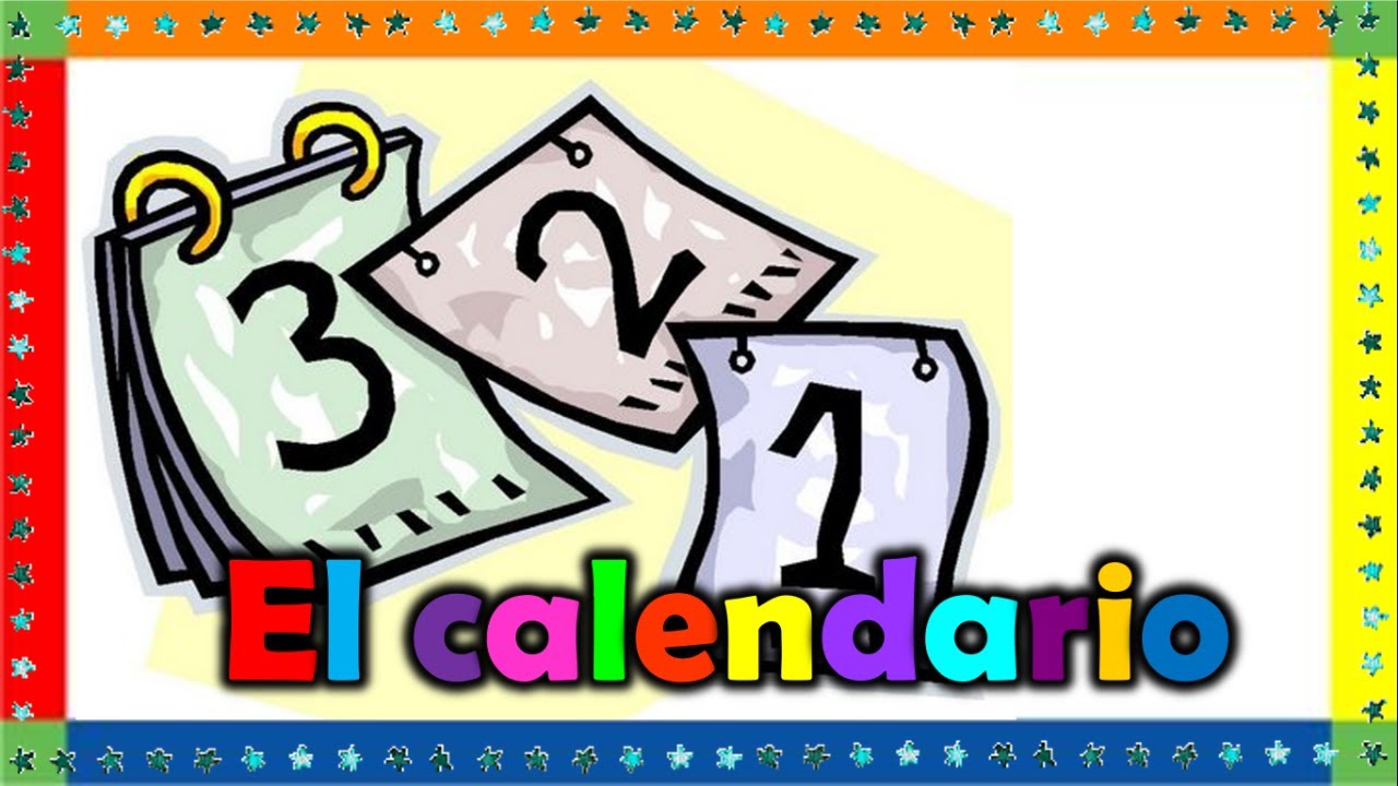 EL CALENDARIO. Preescolar - YouTube