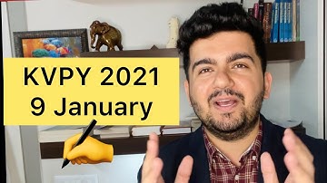 🔥 KVPY 2021 exam - 1 Month strategy | New date announced