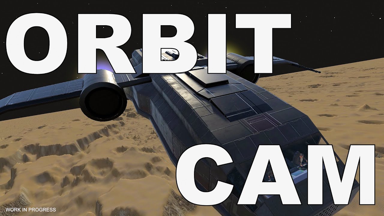 Sci-Fi Ship Orbit Camera - YouTube