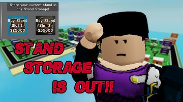 STAND STORAGE OUT AND MORE INFO |  A BIZARRE DAY